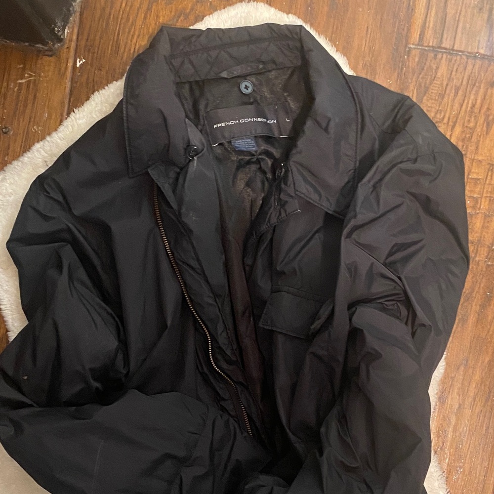 French Connection Charcoal Men's Lightweight Jacket